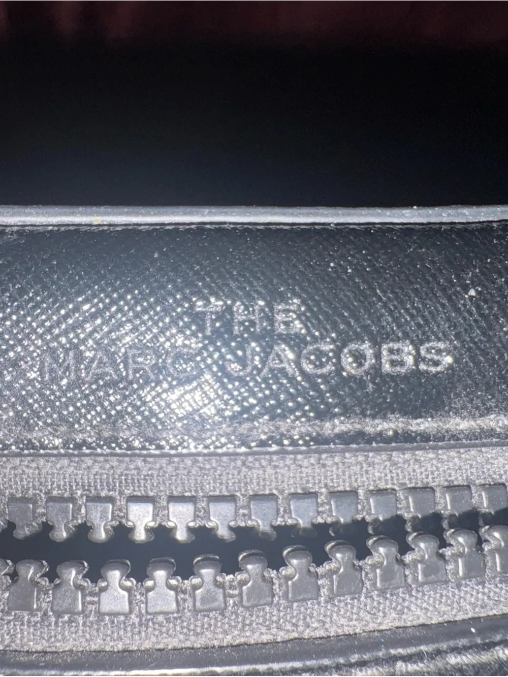 Marc Jacobs Black Leather Double J Camera Crossbody